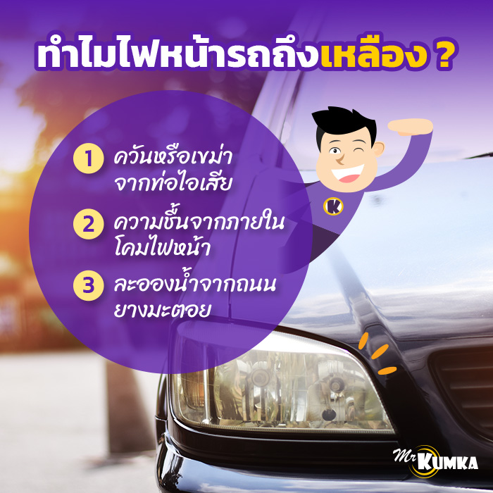 ทำไมไฟหน้ารถถึงเหลือง ? | มิสเตอร์ คุ้มค่า 