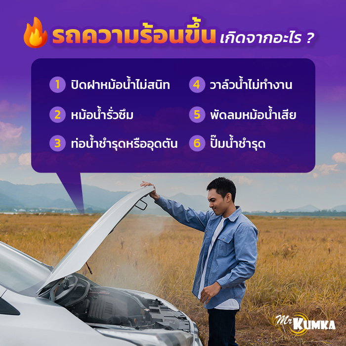 รถความร้อนขึ้น เกิดจากอะไร ? | มิสเตอร์ คุ้มค่า 